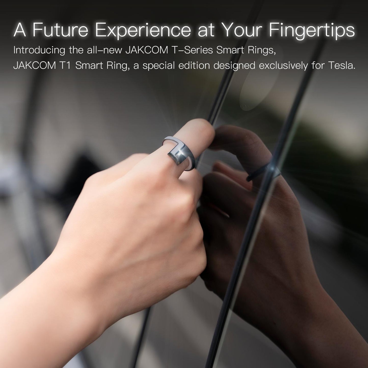 JAKCOM T1 Smart Ring (Tesla Edition)