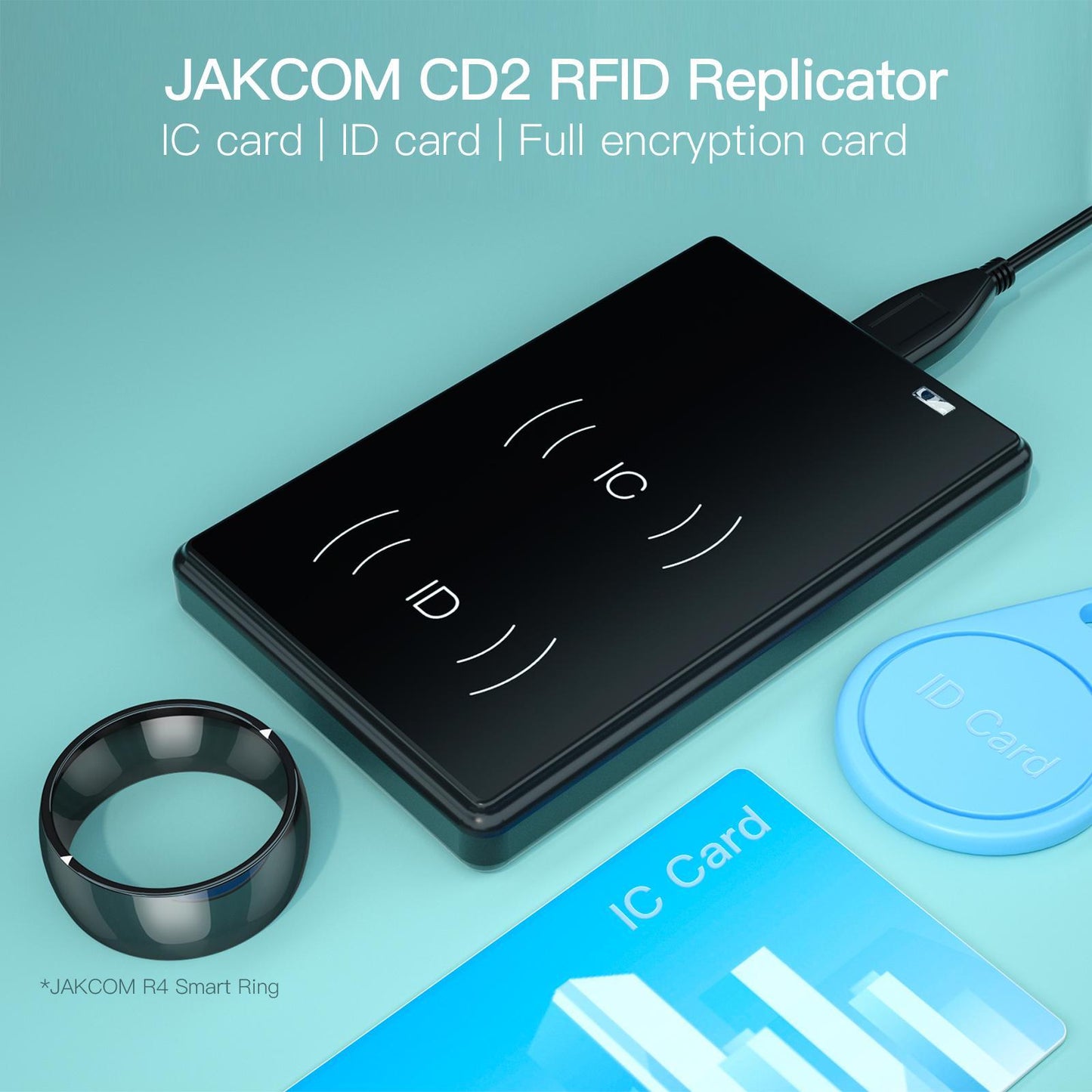 JAKCOM CD2 RFID Replicator For R4 Smart Ring